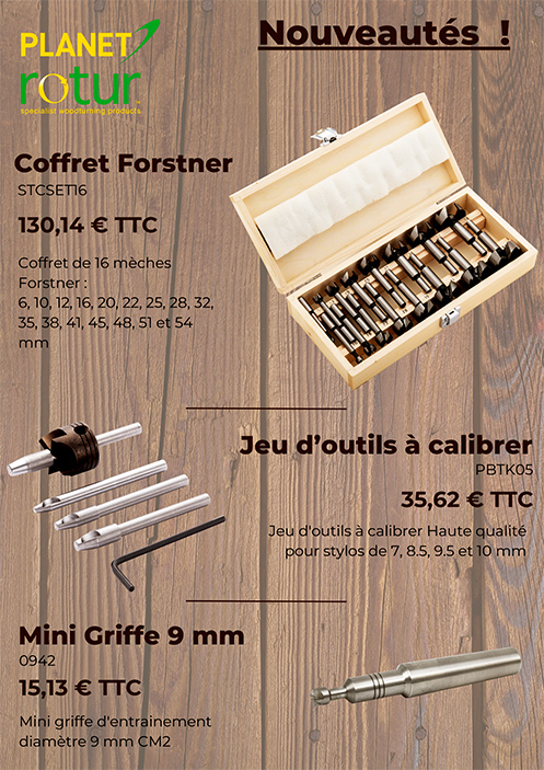 Mèche Forstner diamètre 100 mm - Vente outillage bois - FTFI