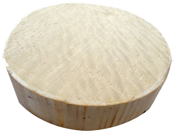 Disque de bois de Frêne diamètre 250 x 60mm RUPTURE DE STOCK - Vente  outillage bois - FTFI