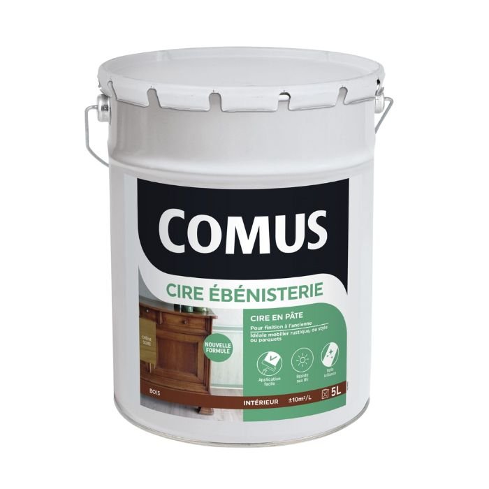 A008603 Cire d’ébénisterie chêne clair 5 litres – Image 1