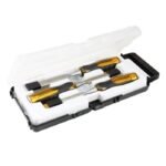 Jeu de 3 Ciseaux à bois Stanley Fatmax 10-15-20 mm