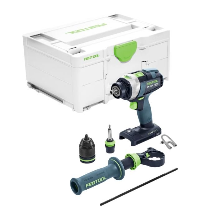 575604 Perceuse-visseuse à percussion sans fil QUADRIVE TPC 18/4-Basic Festool – Image 1