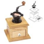 Mécanisme de moulin à café – Finition cuivre antique