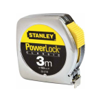 Mesure à ruban Powerlock 
3 m métal, ruban largeur 12,7 mm