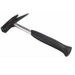Marteau de charpentier tête aimantée manche tubulaire chromé poids 600g