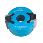 Porte outils à feuillurer et profiler Leman
Diamètre 120 AL50 haut 40mm 
avec 2 contre fers limitateur de coupe