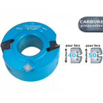 Porte outils à feuillurer et profiler Leman
Diamètre 120 AL50 haut 50mm 
avec 2 araseurs 14x14x1,2 et 2 plaquettes 50x12x1,5