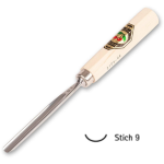 Gouge droite modèle 3109 Kirschen coupe n°9 largeur 2 à 10 mm