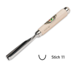Gouge droite modèle 3111 Kirschen coupe n°11 largeur 12 à 14 mm