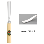 Gouge courbée Kirschen modèle 3112 n°3 largeur 18 mm