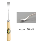 Gouge coudée arrière modèle 3126 Kirschen coupe n°5 largeur 20 mm