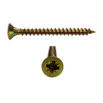 Boîte 100 vis à bois 
TF PZ Zn 6x200 
Filetage partiel