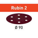 Abrasifs Rubin Stickfix diam 90mm Grain 80 boite de 50