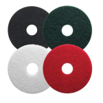 Disque pad fibre polyester Ø 406mm vert pour récurage
