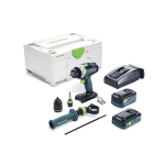 Perceuse-visseuse sans fil Festool QUADRIVE TDC 18/4 5,0/4,0 I-Plus