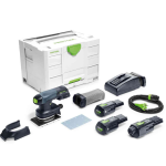Ponceuse vibrante sans fil RTSC 400 3,0 I-Set Festool