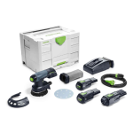 Ponceuse excentrique hybride ETSC 125 3,0 I-Set Festool