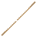 Etui de 12 lames de scie à chantourner PEGAS pour bois Skip N°4