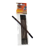 Lot de 4 abrasifs Largeur 6mm grains différents 80 - 120 - 240 - 320 pour scie à chantourner