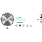 Lame de scie circulaire carbure 
Diamètre 160 AL20 Z48 -  LEMAN
Pour MDF/stratifié / parquet spéciale Festool - ep 2,5/1,6