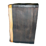 Carrelet de bois d'ébène du Mozambique (African Blackwood) 50 x 50 x 450mm Dalbergia melanoxylon - Stock pré-convention