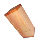 Carrelet de bois de Poirier 80 x 80 x 210mm