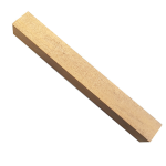 Carrelet d'Ebène blanc du Laos 19 x 19 x 150mm pour stylo.