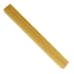 Carrelet de Greenheart 20 x 20 x 200mm pour stylo.