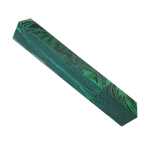 Carrelet de pierre reconstituée Malachite filet serré19 x 19 x 130mm