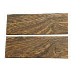 Paire de plaquettes en Bocote 6 x 40 x 120mm
