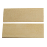 Paire de plaquettes en Buis 6 x 40 x 120mm