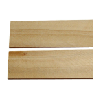 Paire de plaquettes en Citronnier de Ceylan 6 x 40 x 120mm