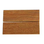 Paire de plaquettes en Ebène Verte 6 x 40 x 120mm