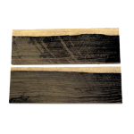 Paire de plaquettes en Grenadille 6 x 40 x 120mm