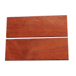 Paire de plaquettes en Padouk 6 x 40 x 120mm
