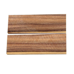 Paire de plaquettes en Palissandre Santos 6 x 40 x 120mm