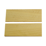 Paire de plaquettes en Péquia Amarello 6 x 40 x 120mm 
RUPTURE DE STOCK