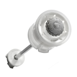 Mécanisme de moulin Crushgrind avec tige de 195mm.