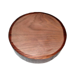 Disque de bois de Noyer US Ø 160 x 80 mm