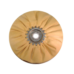 Disque de coton ventilé imprégné cousu diamètre 200 alésage 20 pour ébauche moyenne