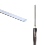 Plane droite à bords arrondis de 25mm Hamlet HCT106 en HSS M2 avec manche long 250mm.