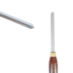 Outils pointu à trois biseaux de 13mm Hamlet HCT139 en HSS M2 avec manche long 250mm.