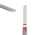 Racloir renforcé HSS Hamlet 19mm bout 1/2 rond à gauche