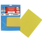 Boîte 50 feuilles abrasif jaune Grain 60