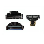 Jeu de 4 recharges de lames type Gilette® rasoir pour modèle 2.