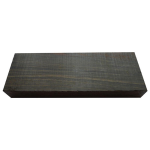 Ebauche de manche en ébène macassar 120 x 42 x 16mm
