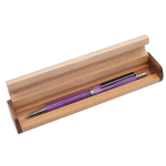 Ecrin de rangement pour 1 stylo bois Erable