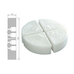 Jeu de mors plastiques universels Vicmarc diam 125 mm pour VM90 / VM100