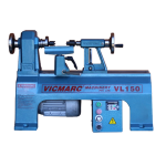 Tour à bois Vicmarc VL150 V2 EVS 0,75kw