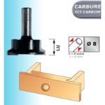 Queue de 8 Diamètre 32 LU13 Isocèle