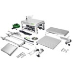 Table de sciage Festool Précisio CS70 EBG-Set